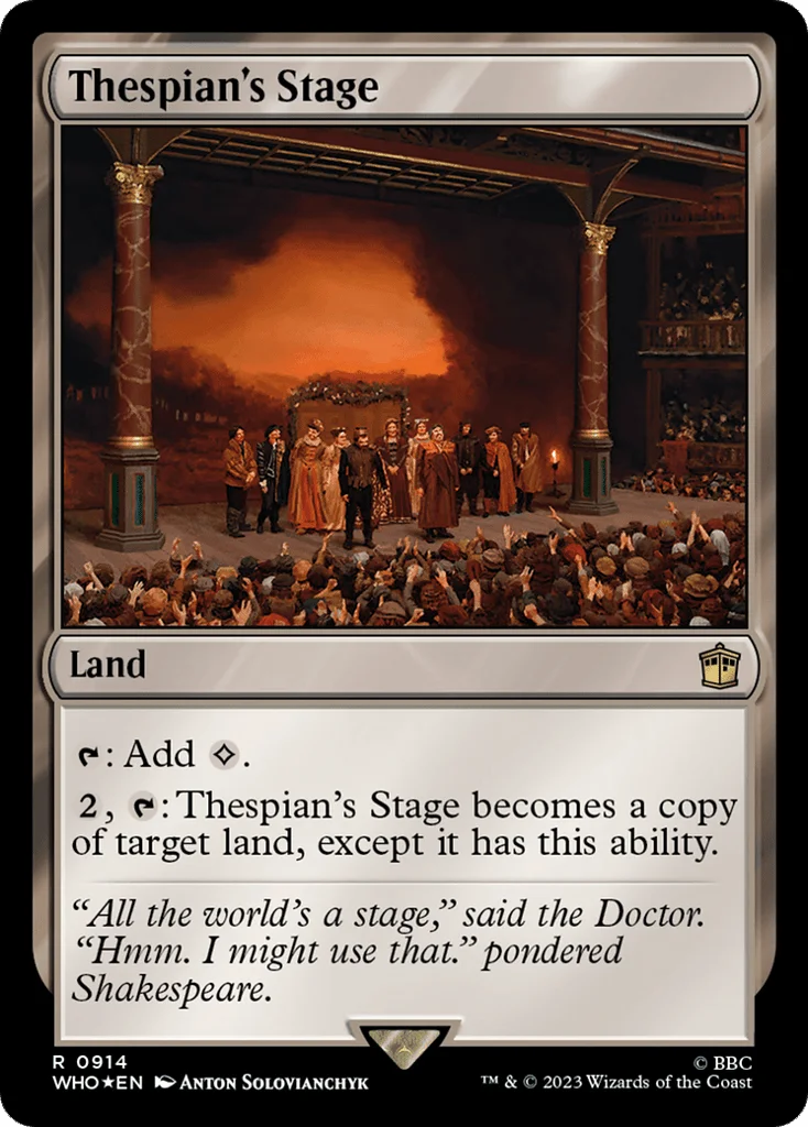 Thespian's Stage · Doctor Who