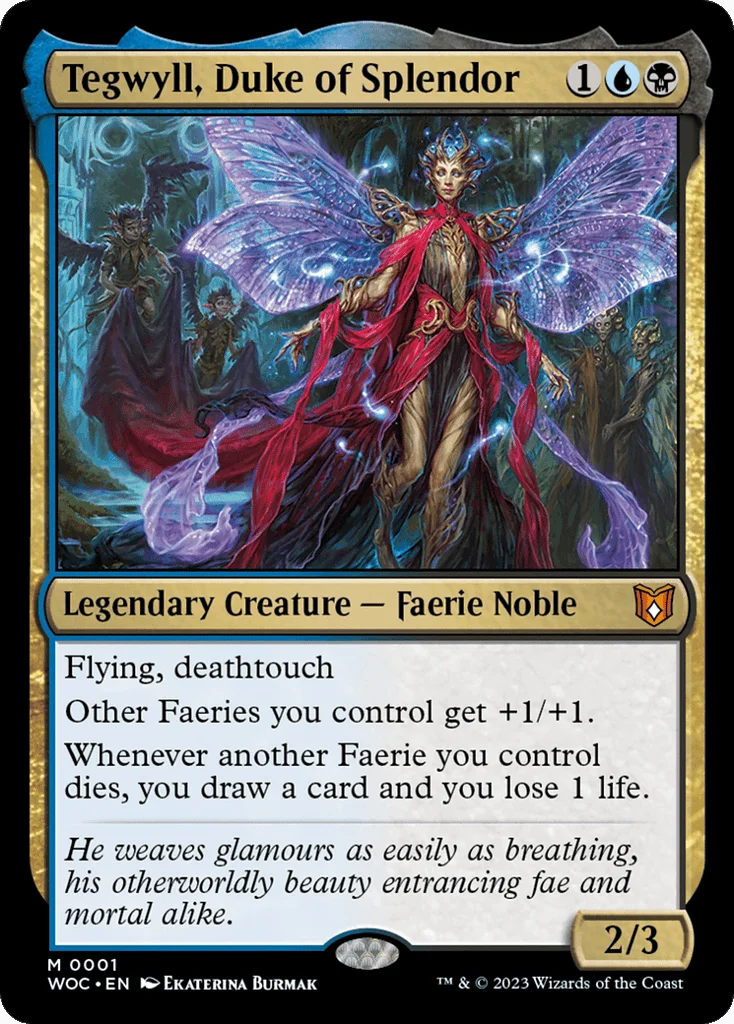 Tegwyll, Duke of Splendor · Wilds of Eldraine Commander