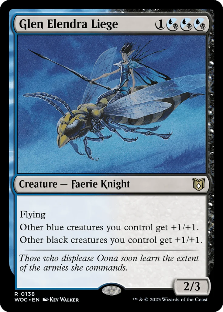 Glen Elendra Liege · Wilds of Eldraine Commander