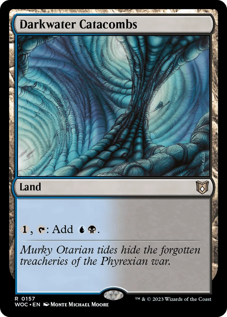 Darkwater Catacombs · Wilds of Eldraine Commander