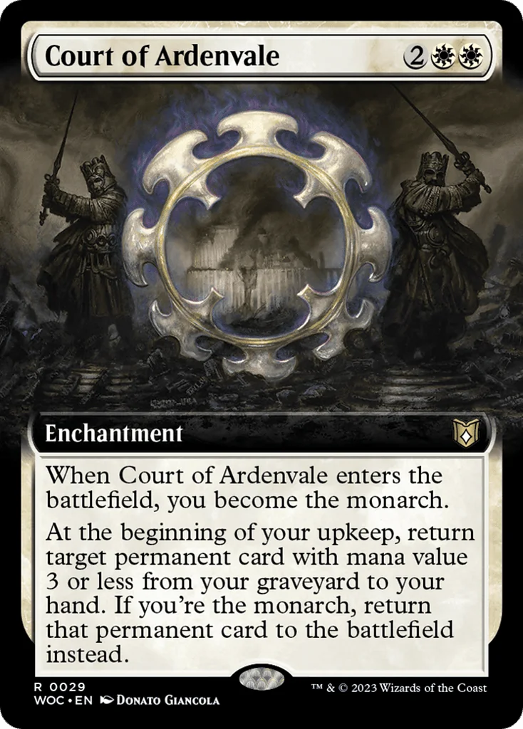Court of Ardenvale · Wilds of Eldraine Commander