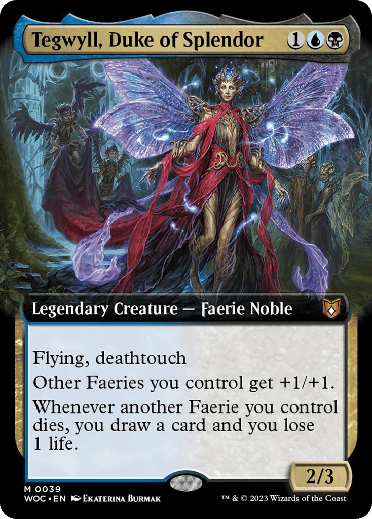 Tegwyll, Duke of Splendor · Wilds of Eldraine Commander