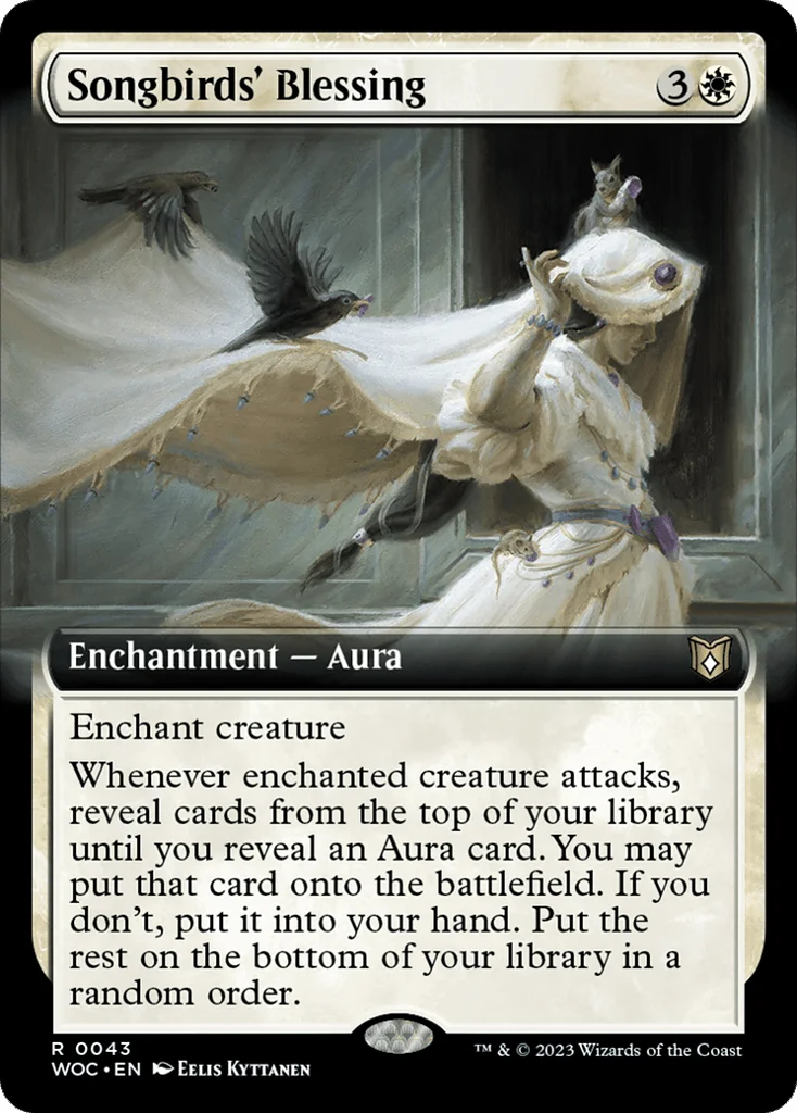Songbirds' Blessing · Wilds of Eldraine Commander