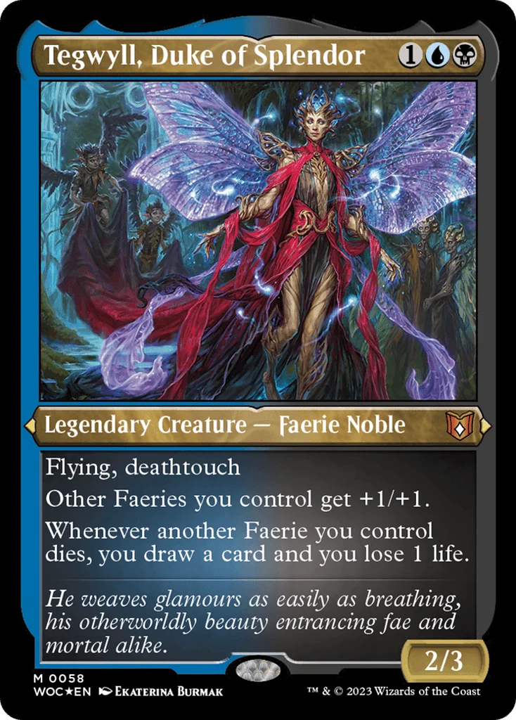 Tegwyll, Duke of Splendor · Wilds of Eldraine Commander