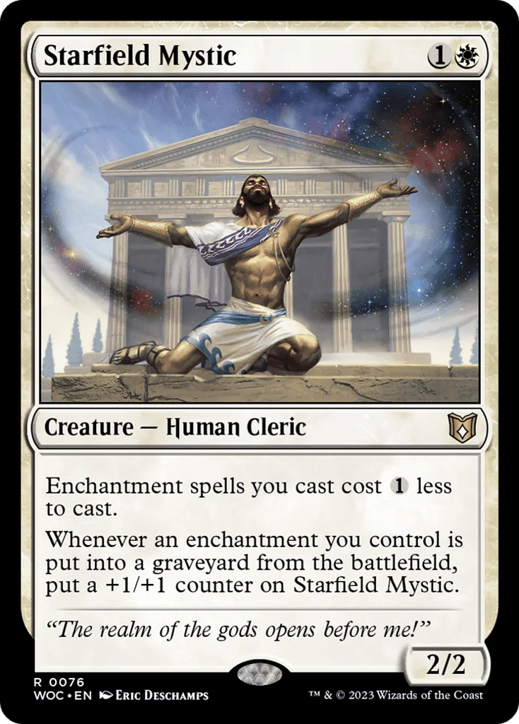 Starfield Mystic · Wilds of Eldraine Commander