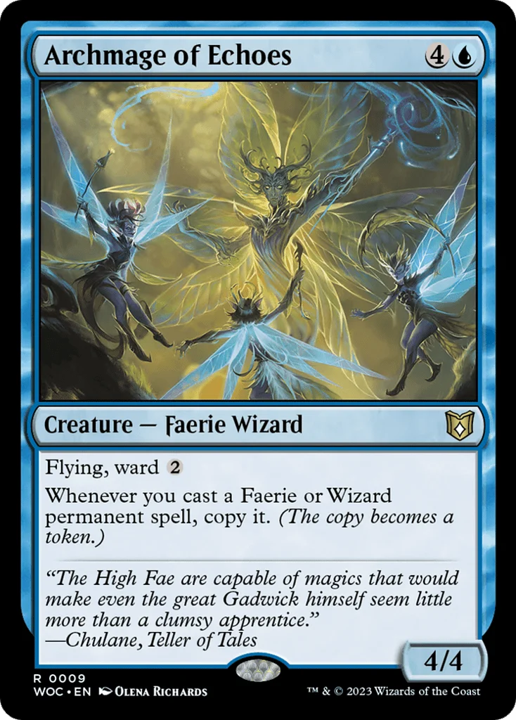 Archmage of Echoes · Wilds of Eldraine Commander
