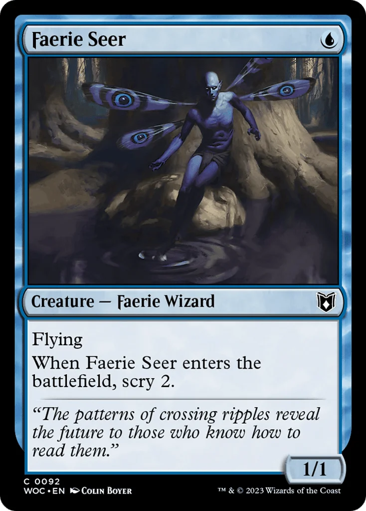 Faerie Seer · Wilds of Eldraine Commander