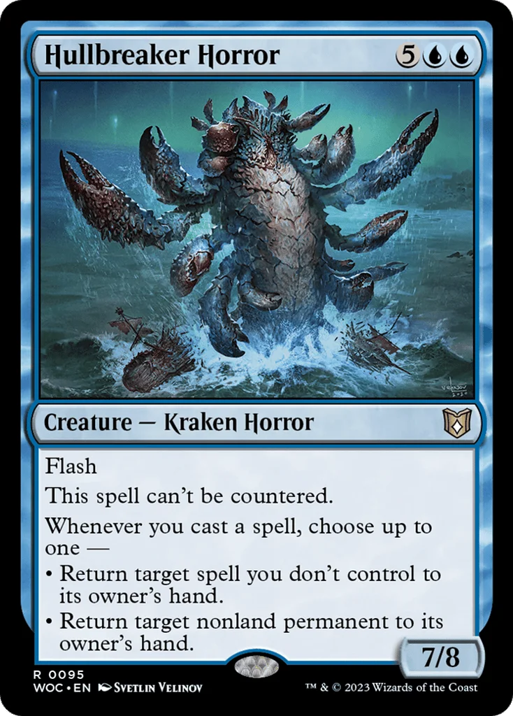 Hullbreaker Horror · Wilds of Eldraine Commander