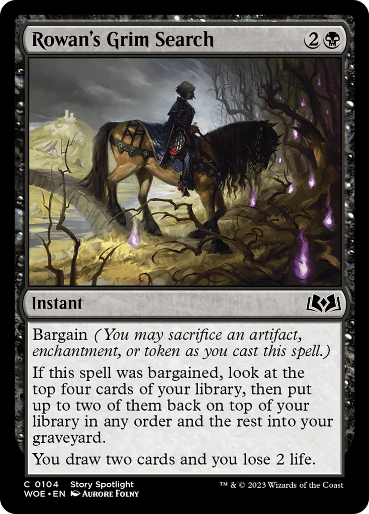 Rowan's Grim Search · Wilds of Eldraine