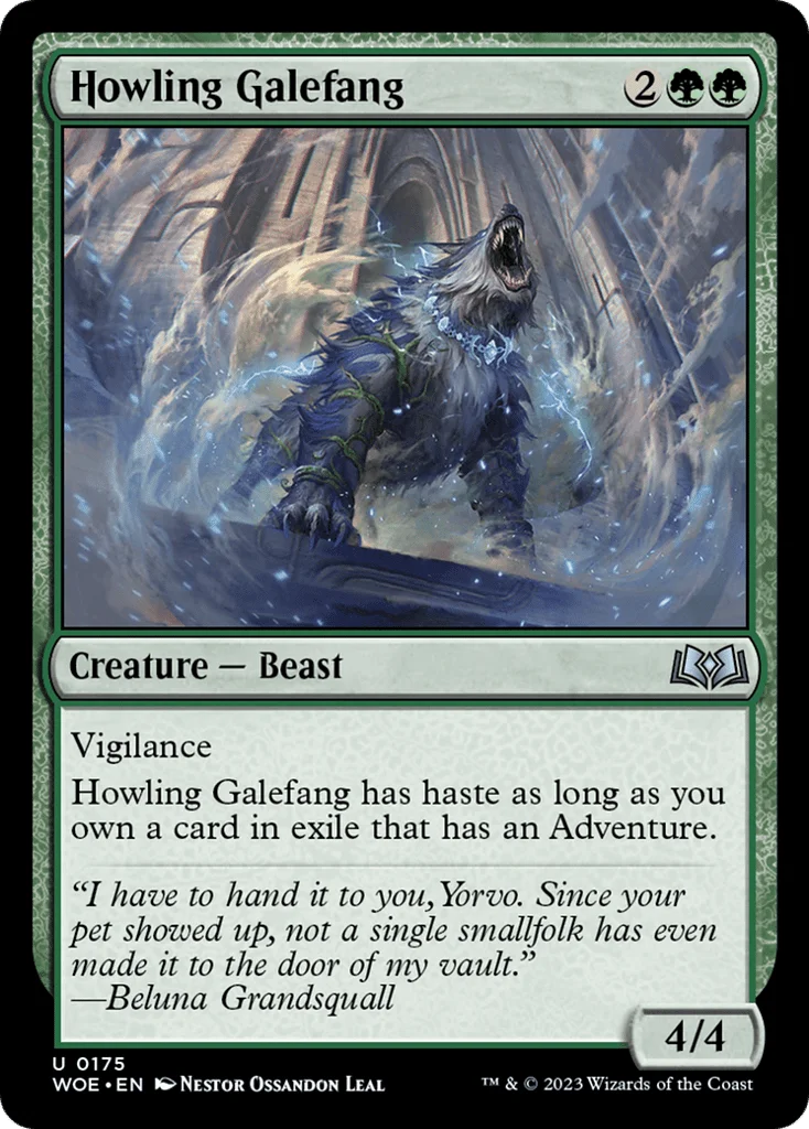 Howling Galefang · Wilds of Eldraine