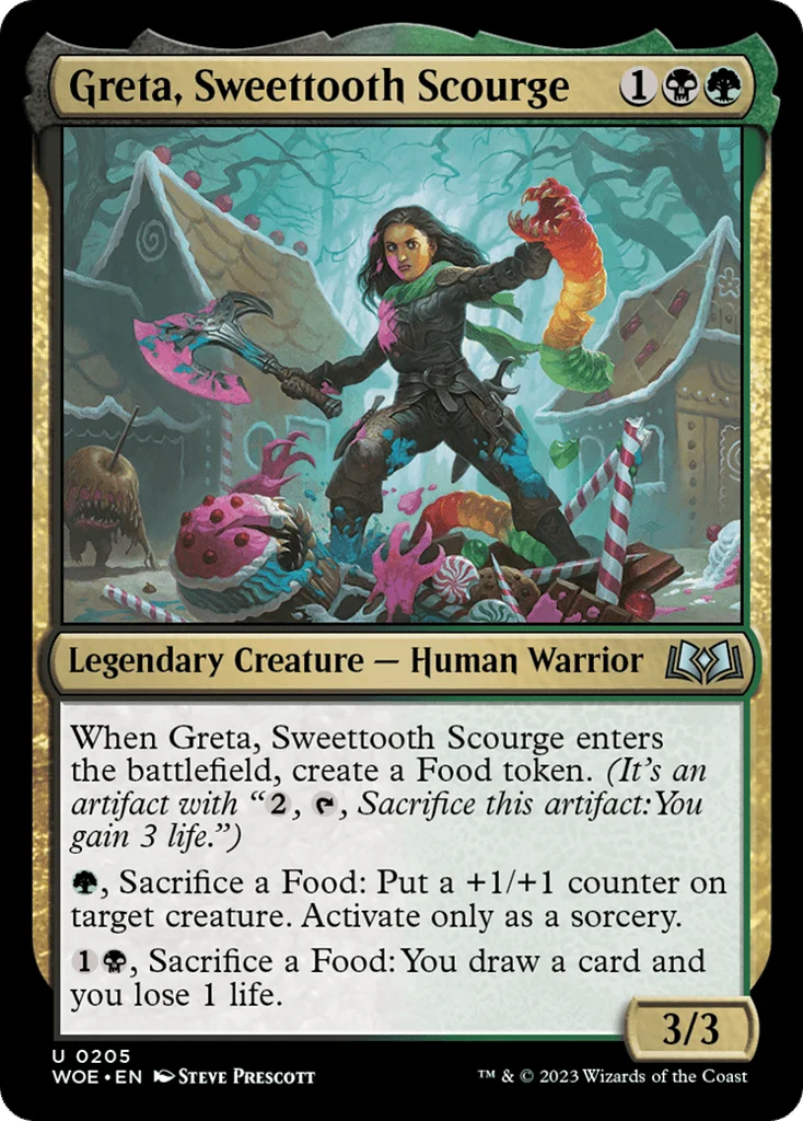 Greta, Sweettooth Scourge · Wilds of Eldraine