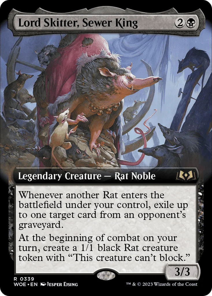 Lord Skitter, Sewer King · Wilds of Eldraine