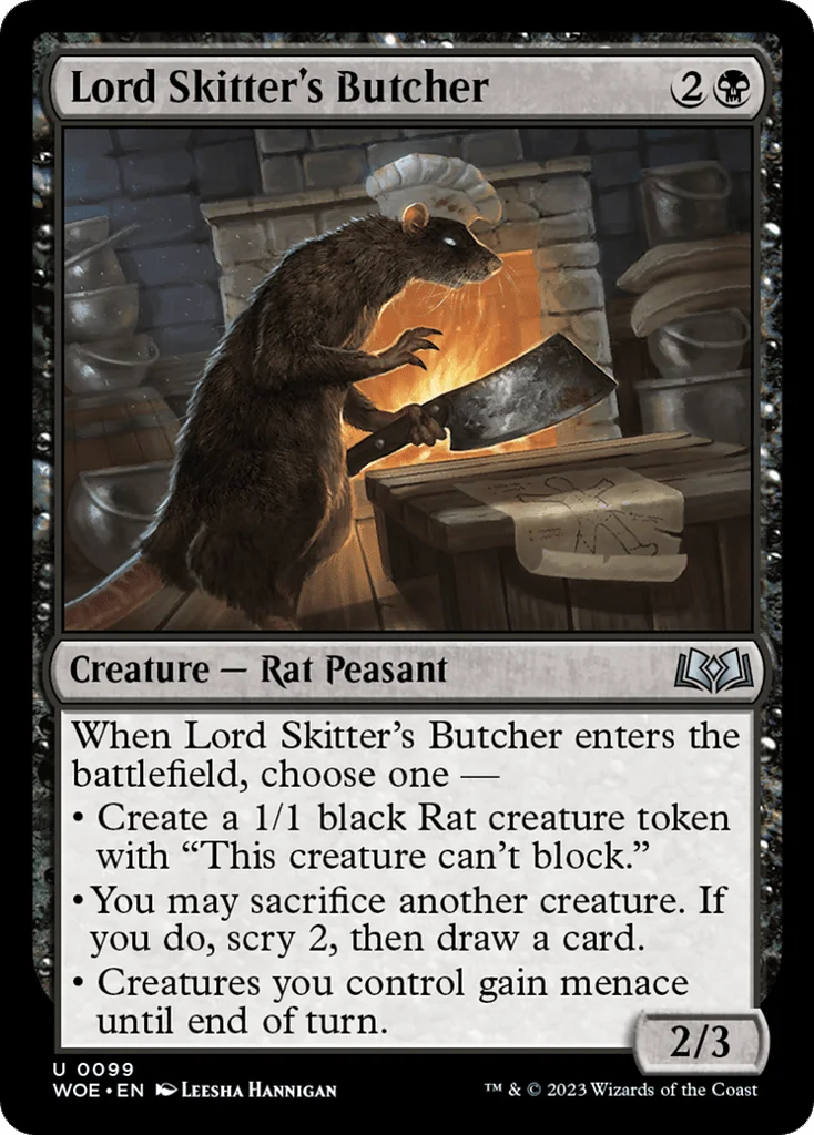 Lord Skitter's Butcher · Wilds of Eldraine