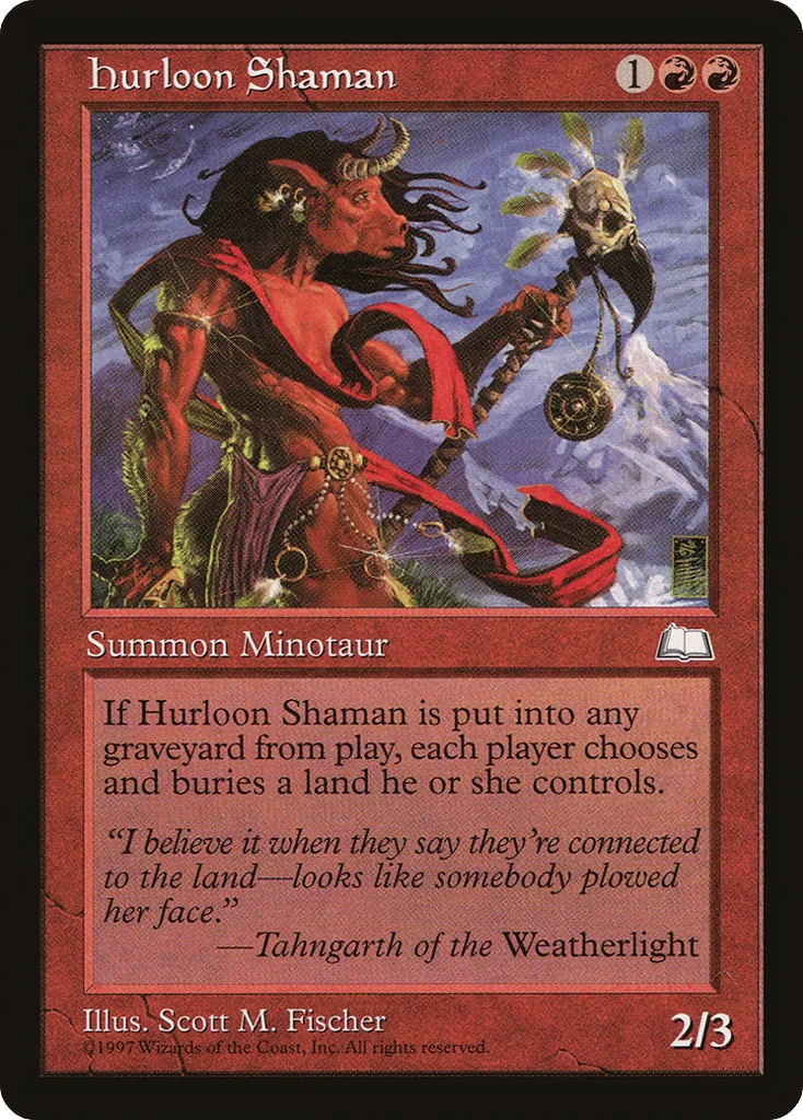 Hurloon Shaman · Weatherlight