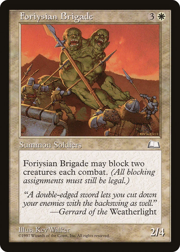 Foriysian Brigade · Weatherlight