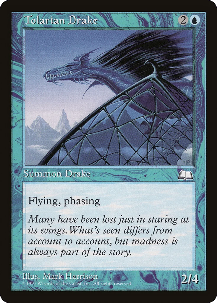 Tolarian Drake · Weatherlight
