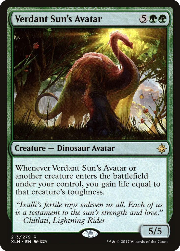 Verdant Sun's Avatar · Ixalan
