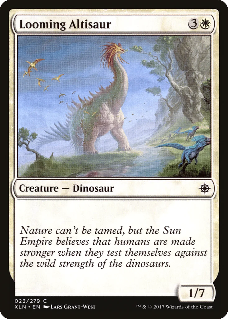Looming Altisaur · Ixalan