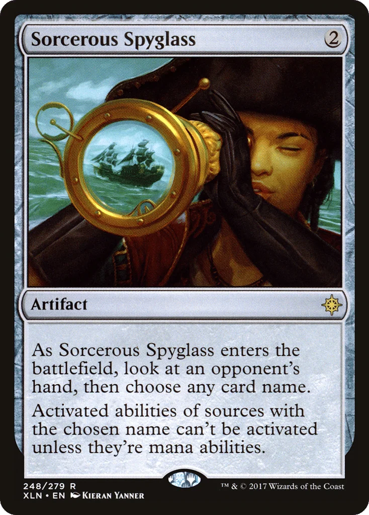 Sorcerous Spyglass · Ixalan