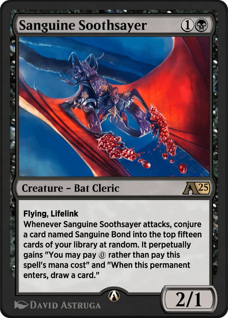 Sanguine Soothsayer · Alchemy: Bloomburrow