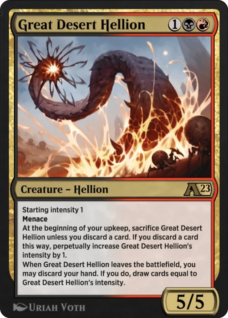 Great Desert Hellion · Alchemy: The Brothers' War