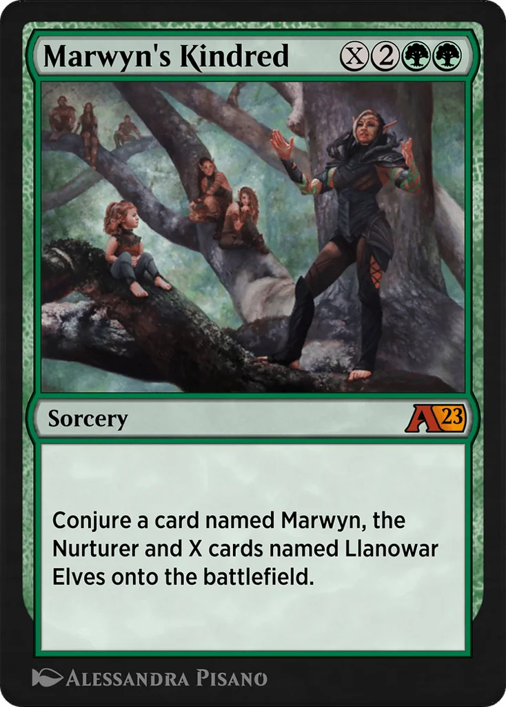 Marwyn's Kindred · Alchemy: Dominaria