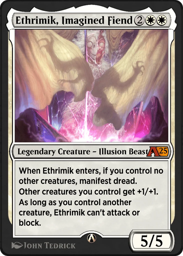 Ethrimik, Imagined Fiend · Alchemy: Duskmourn