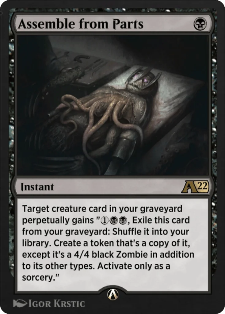 Assemble from Parts · Alchemy: Innistrad