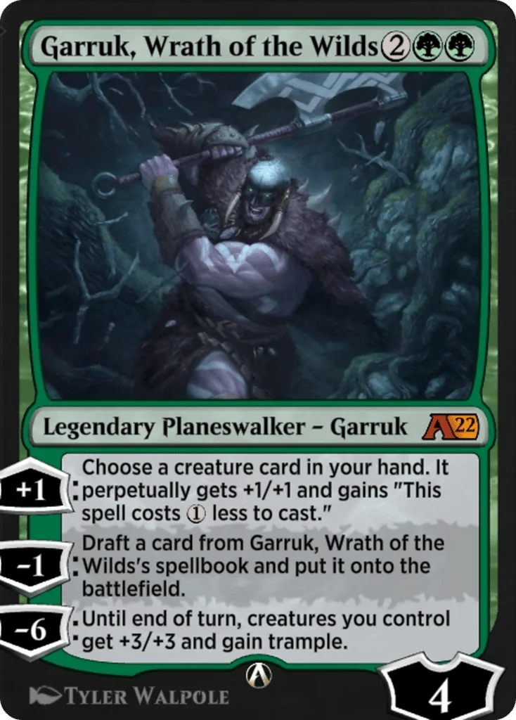 Garruk, Wrath of the Wilds · Alchemy: Innistrad