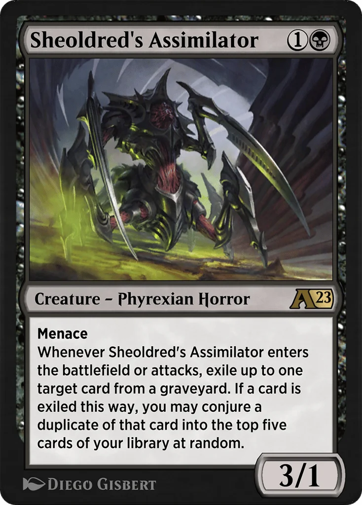 Sheoldred's Assimilator · Alchemy: Phyrexia