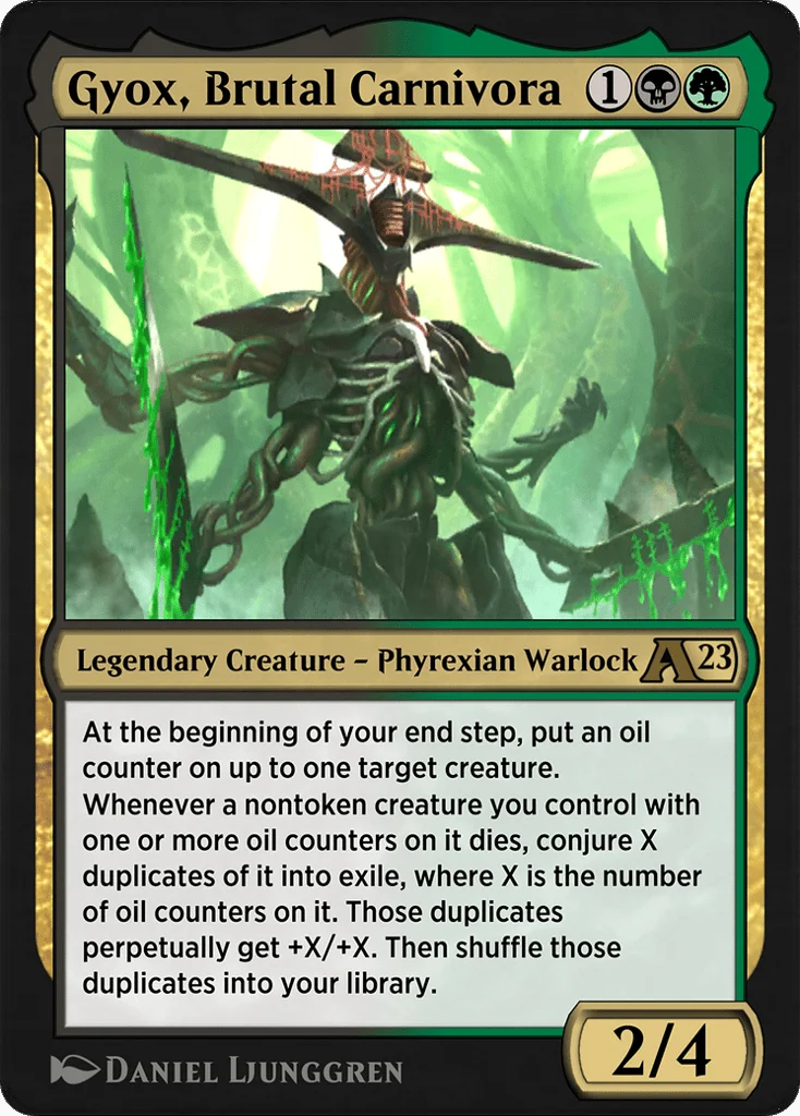 Gyox, Brutal Carnivora · Alchemy: Phyrexia