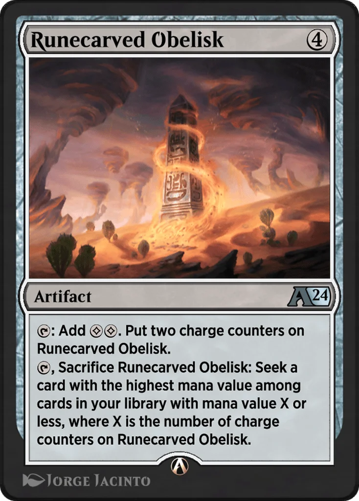 Runecarved Obelisk · Alchemy: Outlaws of Thunder Junction