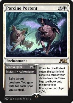 Porcine Portent // Lend a Ham