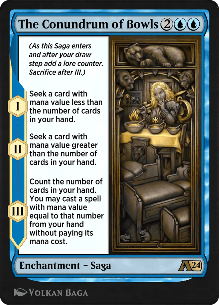 The Conundrum of Bowls · Alchemy: Wilds of Eldraine