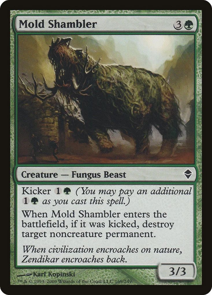 Mold Shambler · Zendikar
