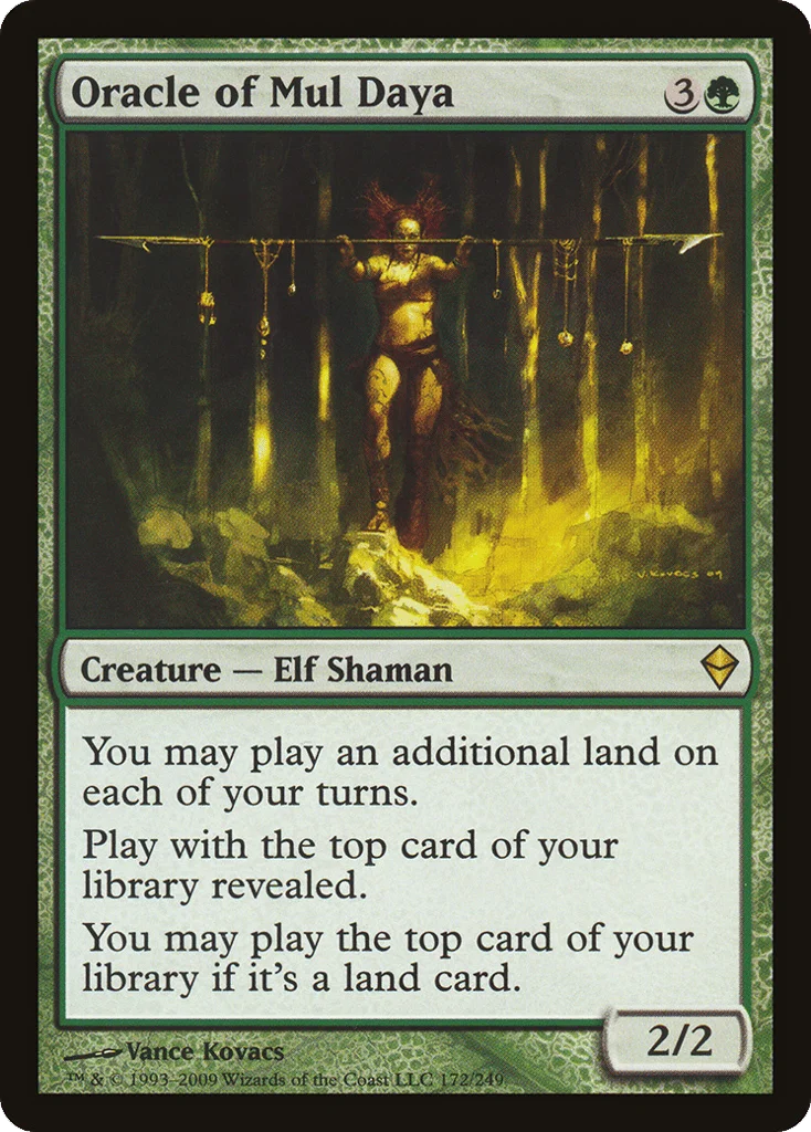 Oracle of Mul Daya · Zendikar