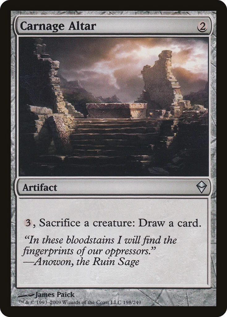 Carnage Altar · Zendikar
