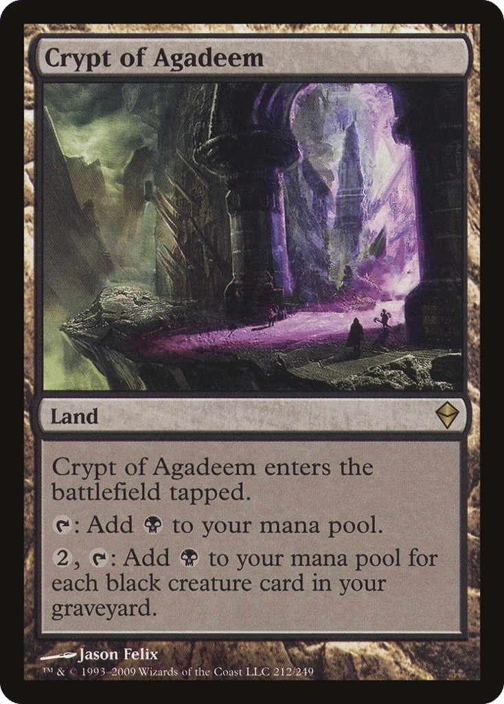 Crypt of Agadeem · Zendikar
