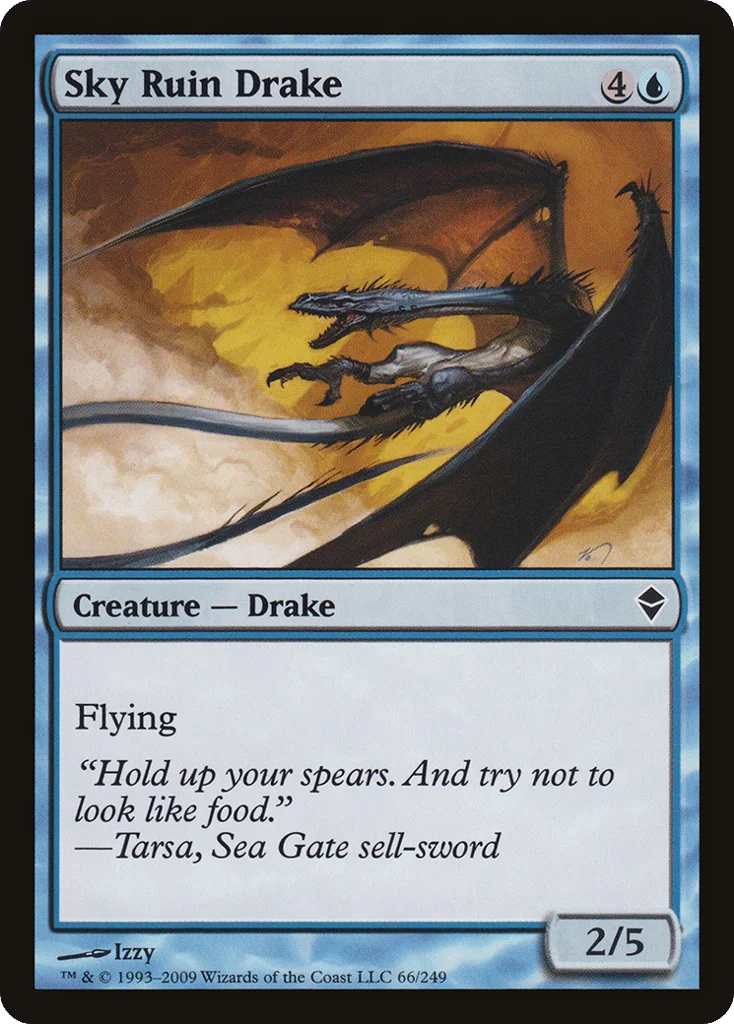 Sky Ruin Drake · Zendikar