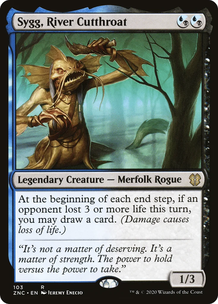 Sygg, River Cutthroat · Zendikar Rising Commander