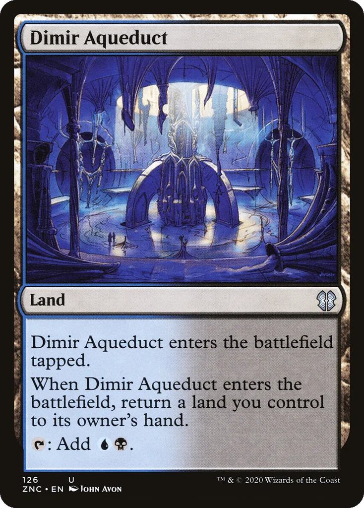 Dimir Aqueduct · Zendikar Rising Commander