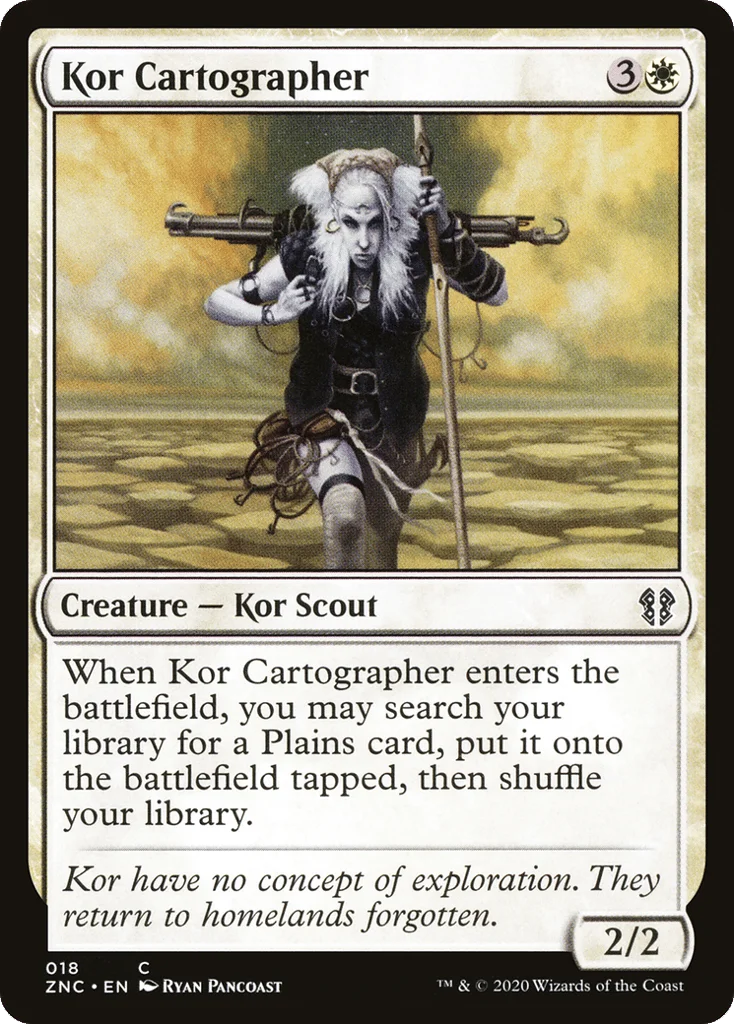 Kor Cartographer · Zendikar Rising Commander