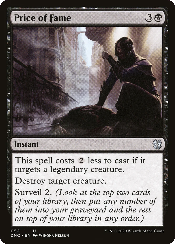 Price of Fame · Zendikar Rising Commander