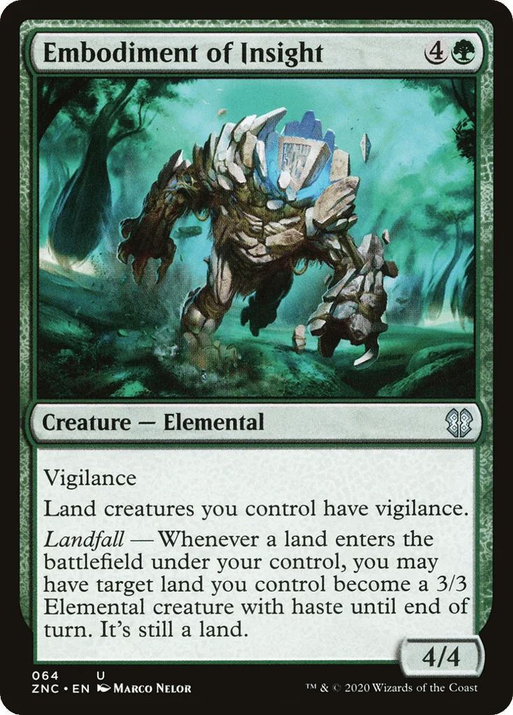 Embodiment of Insight · Zendikar Rising Commander