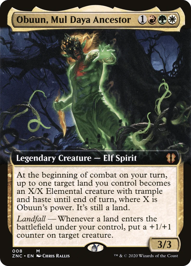 Obuun, Mul Daya Ancestor · Zendikar Rising Commander