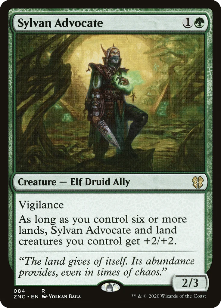 Sylvan Advocate · Zendikar Rising Commander
