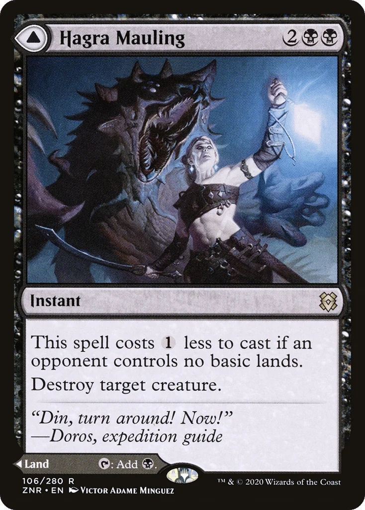Hagra Mauling // Hagra Broodpit · Zendikar Rising