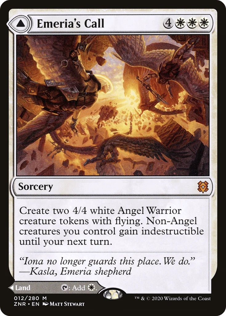 Emeria's Call // Emeria, Shattered Skyclave · Zendikar Rising