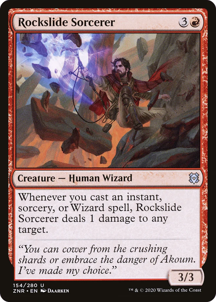 Rockslide Sorcerer · Zendikar Rising
