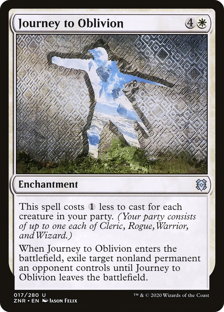 Journey to Oblivion · Zendikar Rising